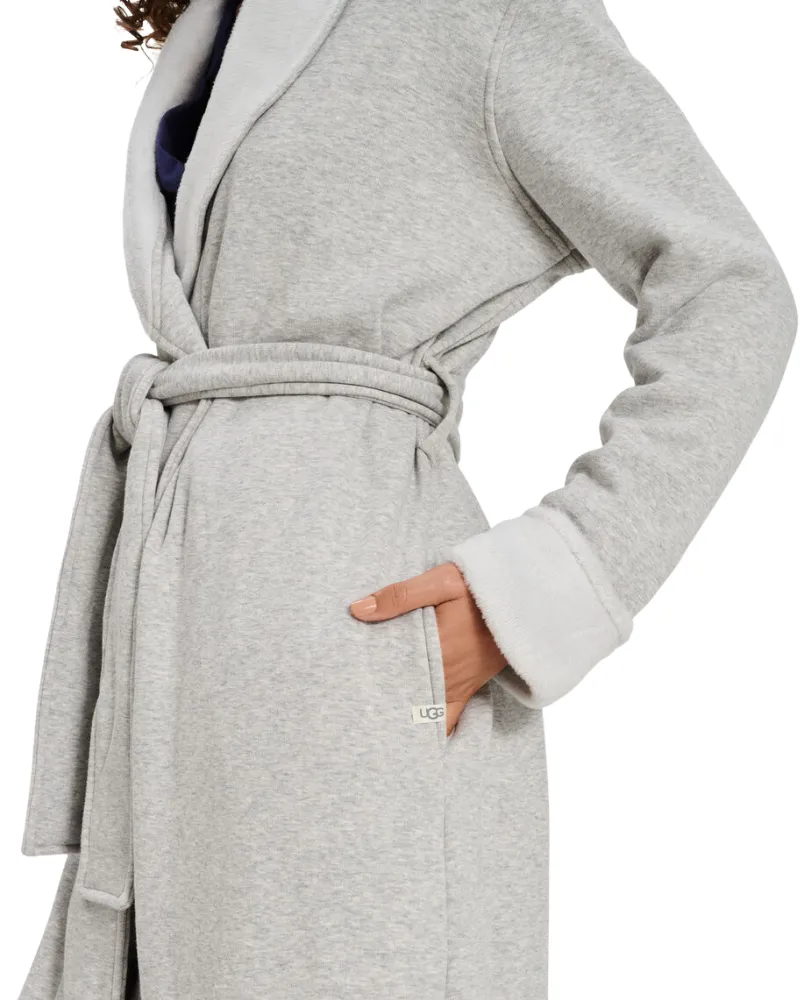 1095612 Seal Heather Duffield II Fleece Wrap Robe