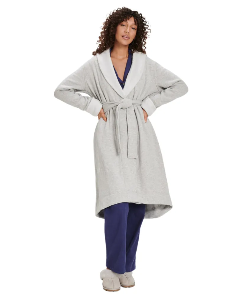 1095612 Seal Heather Duffield II Fleece Wrap Robe