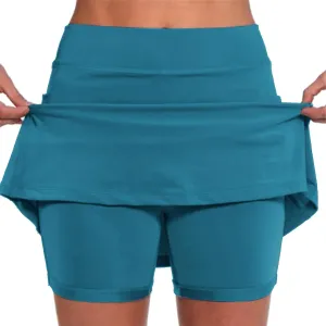 aihihe Golf Skirts for Women with Shorts Long Black Spandex Shorts for Women Plus Size Spandex Shorts Women Gym