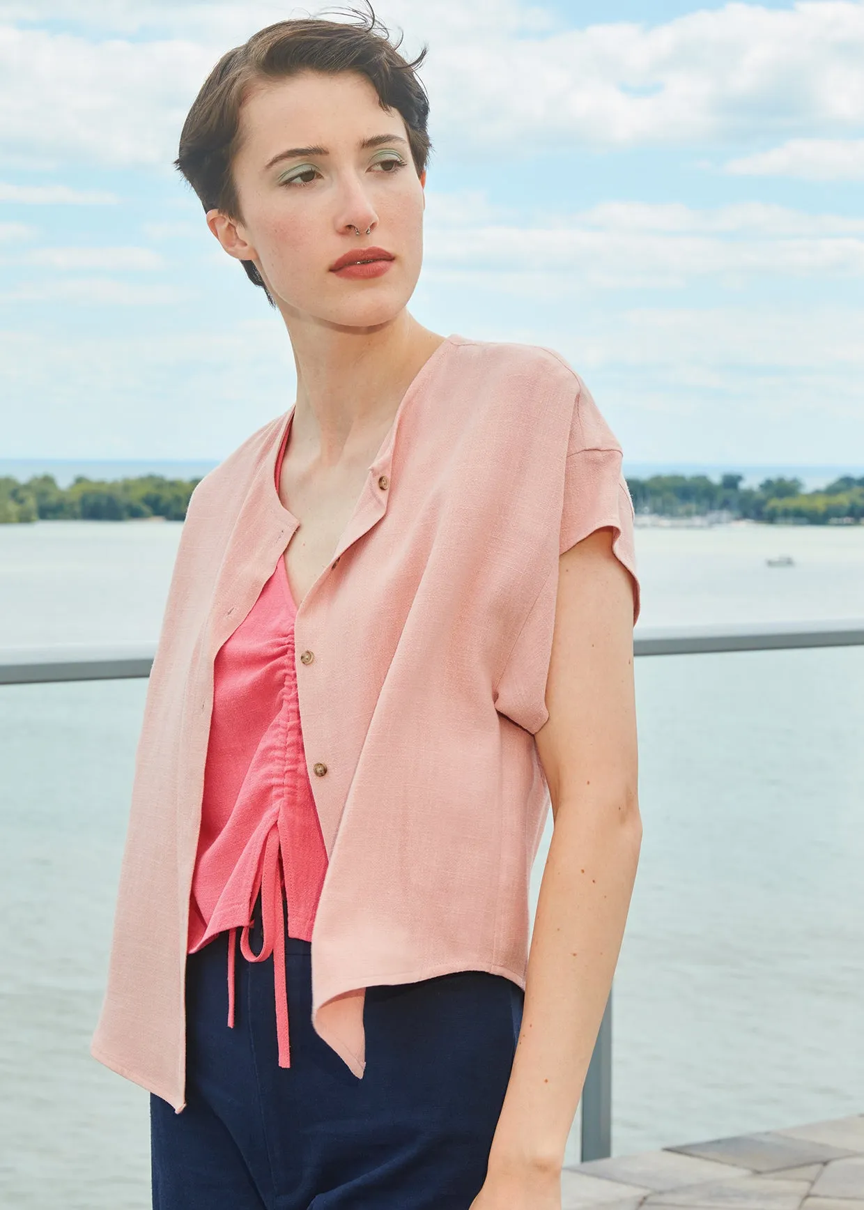 Amari Button Up