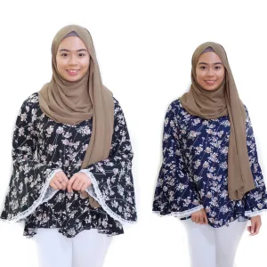 Arina Floral Tops