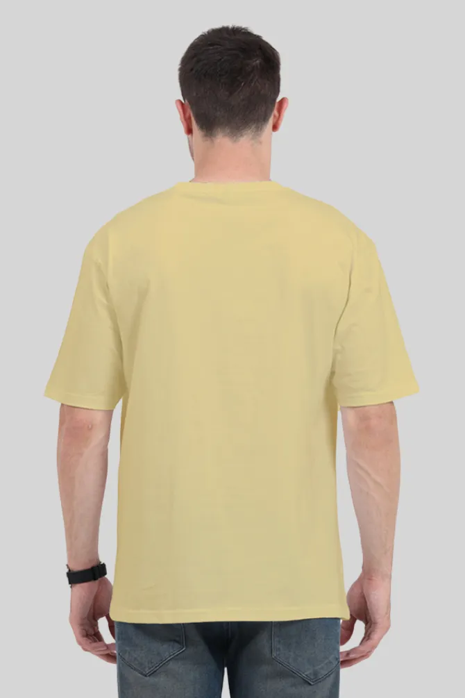 Beige Lightweight Oversized T-shirt for men