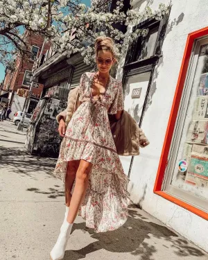 Boho Vibes High/Low Dress