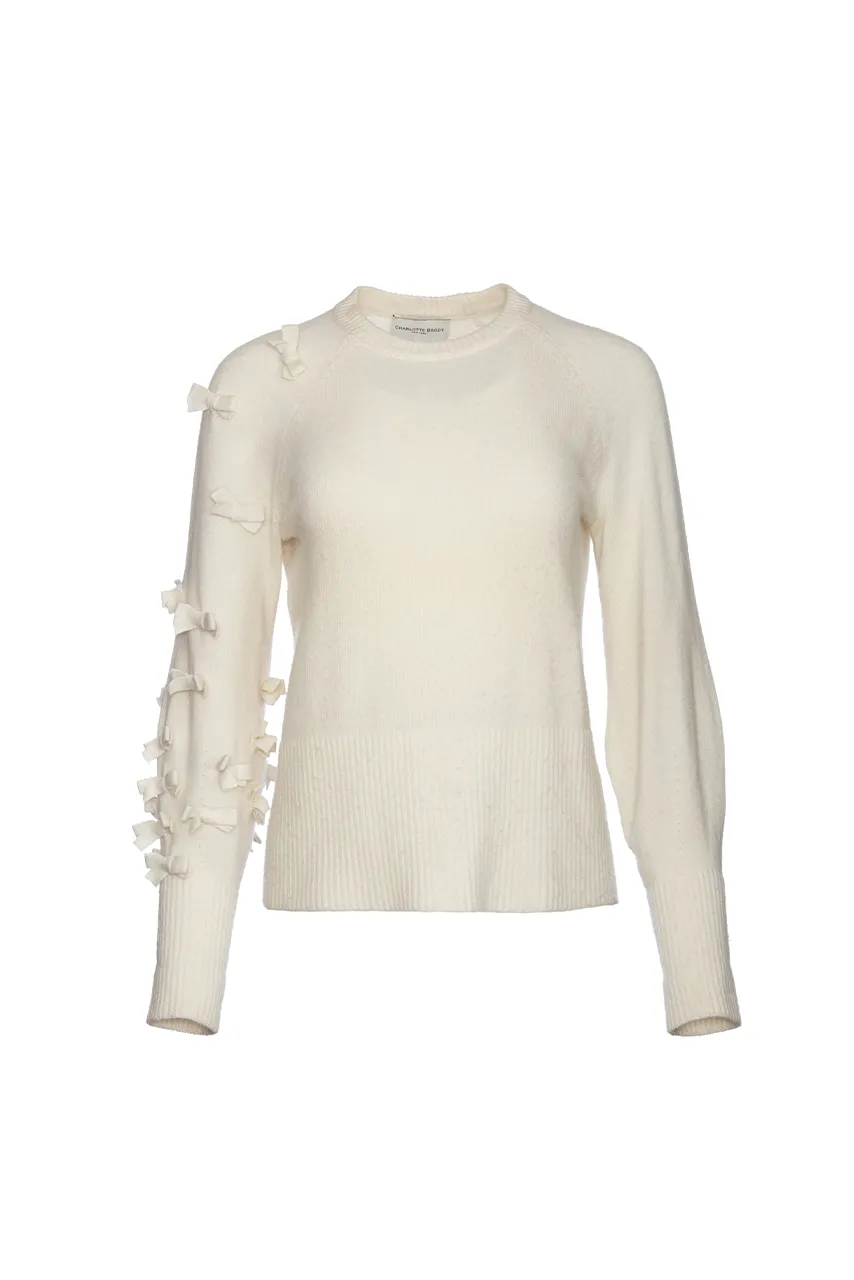 Bow Sweater - Ivory