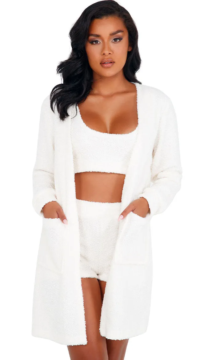Counting Sheep Fuzzy Robe