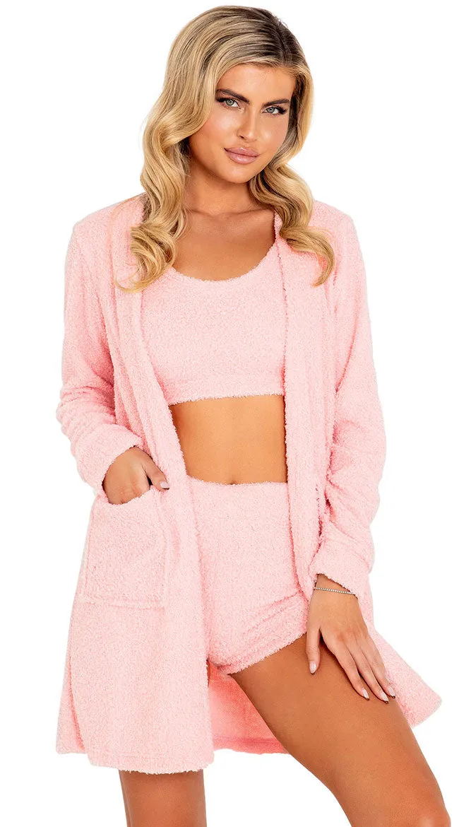 Counting Sheep Fuzzy Robe