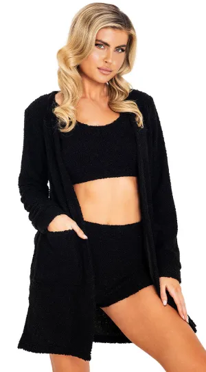 Counting Sheep Fuzzy Robe