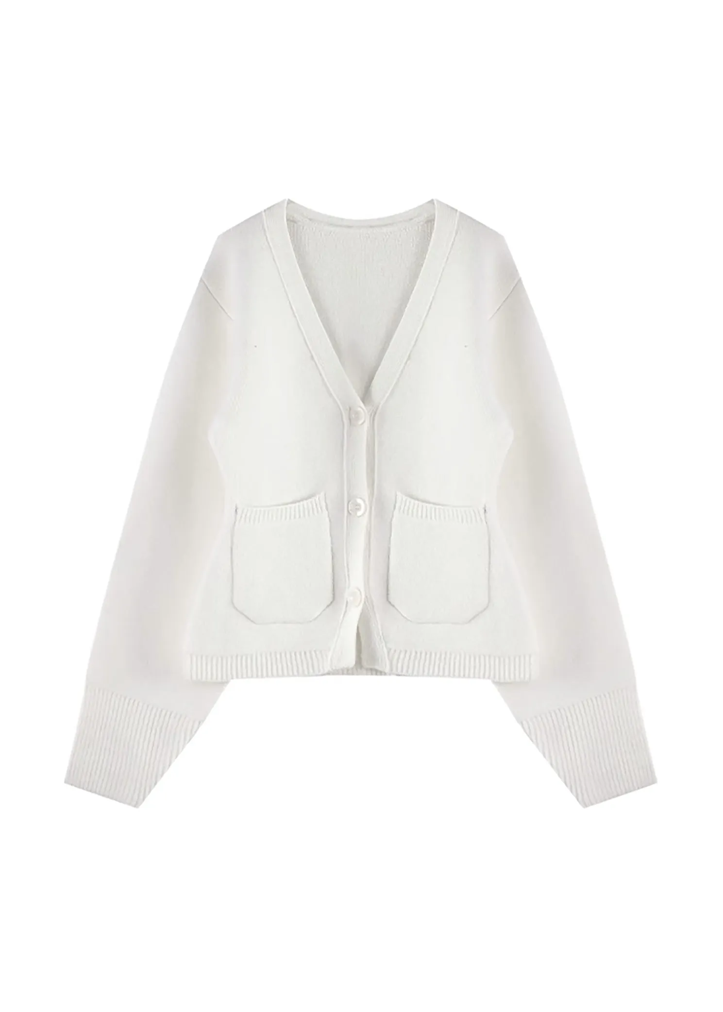 Courtney Cardigan - White