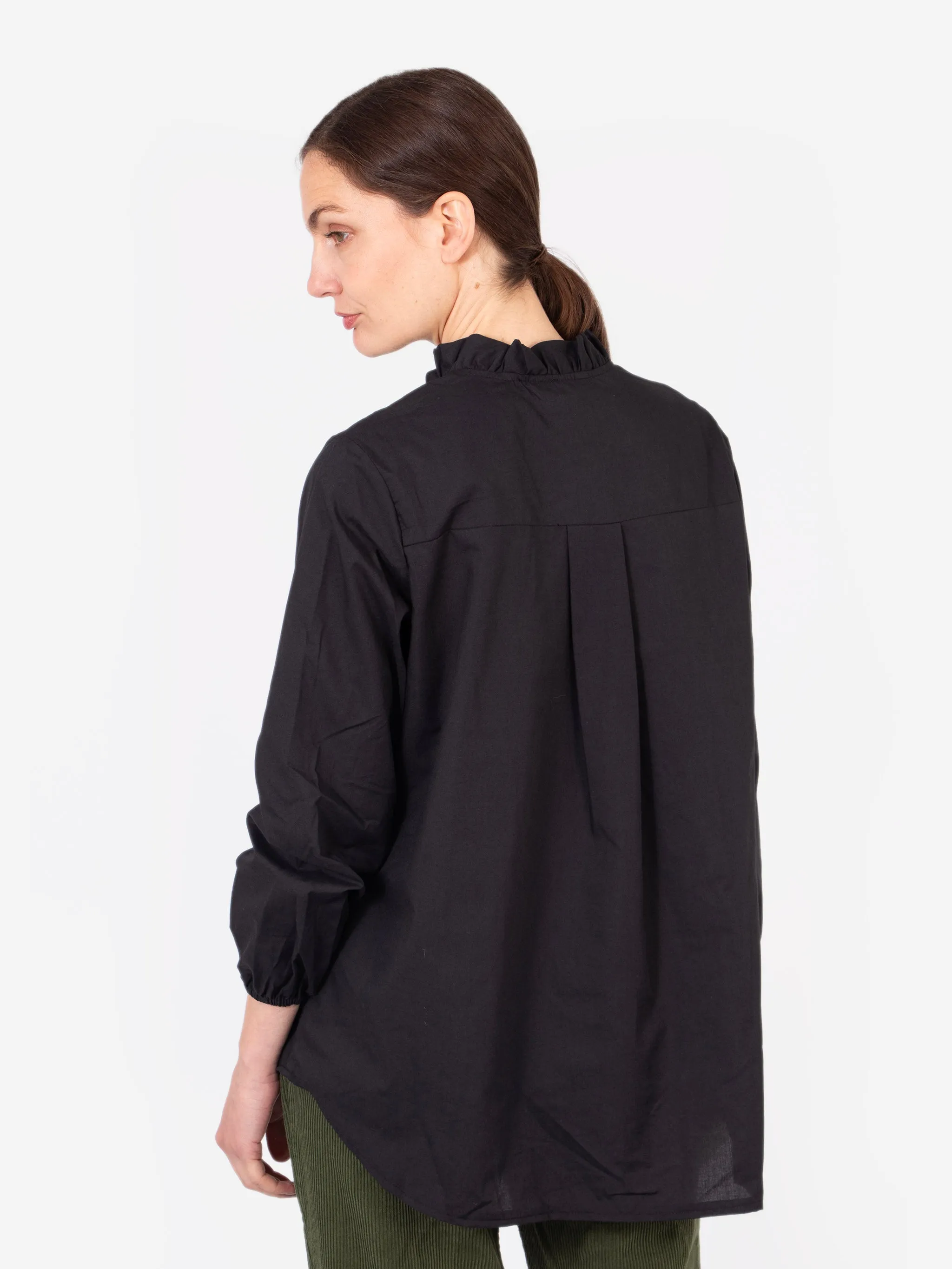 Darcey Oversized Shirt - Black
