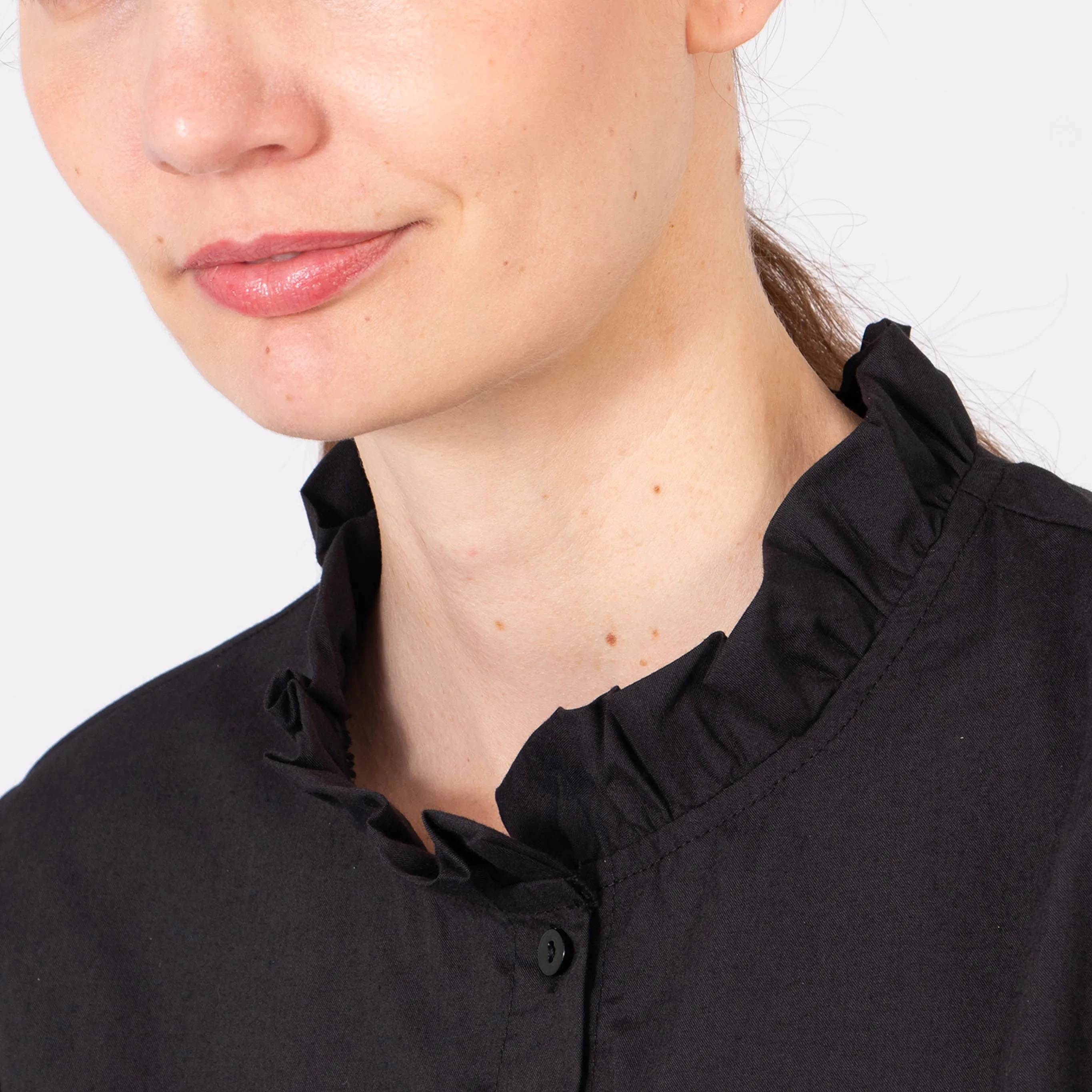 Darcey Oversized Shirt - Black