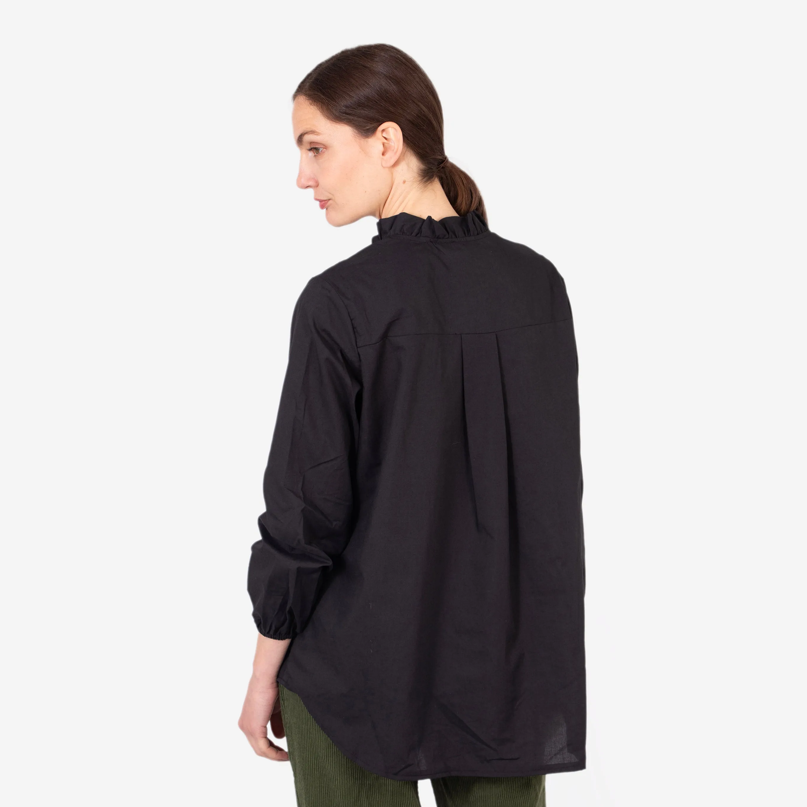 Darcey Oversized Shirt - Black