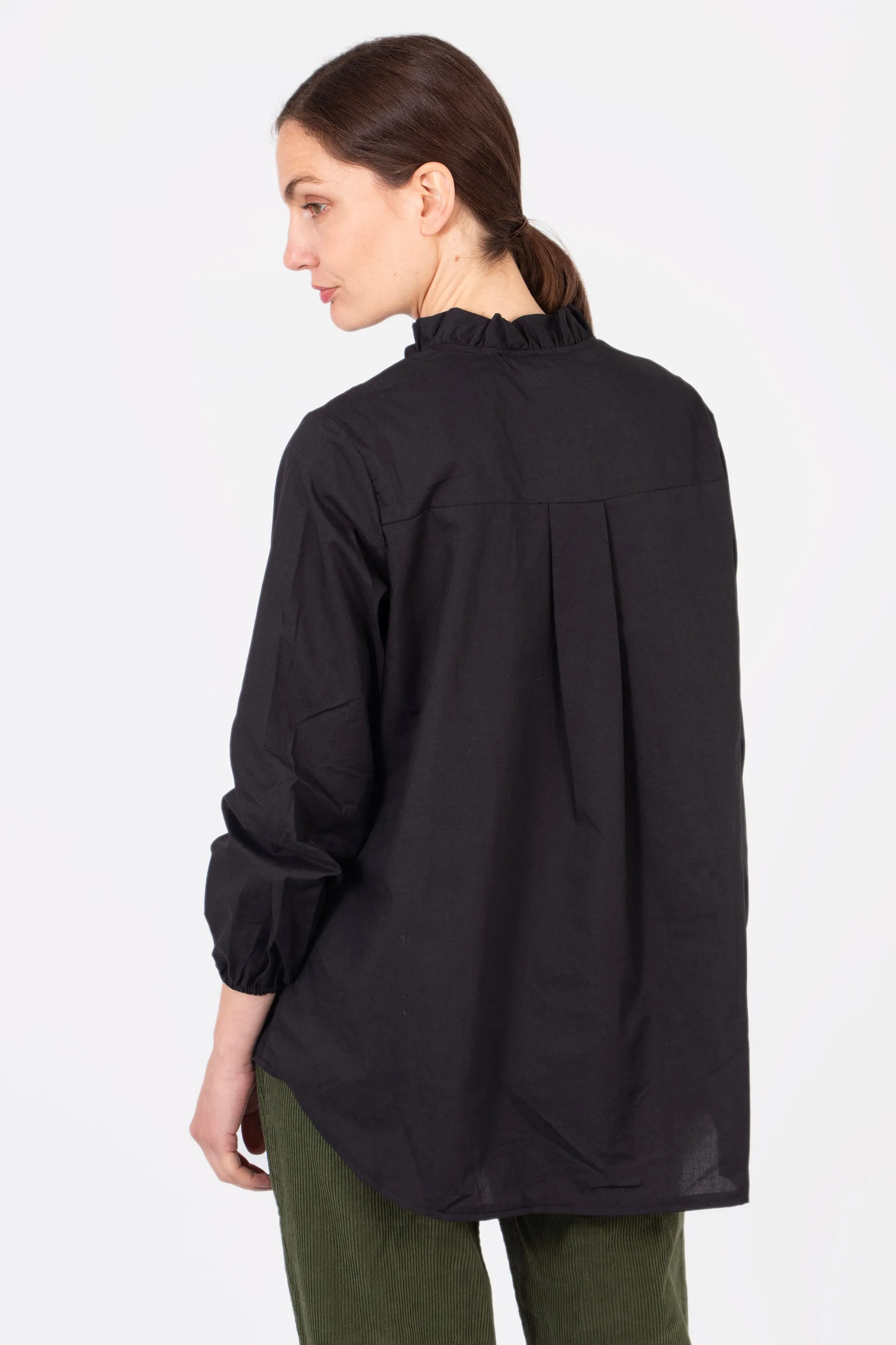 Darcey Oversized Shirt - Black