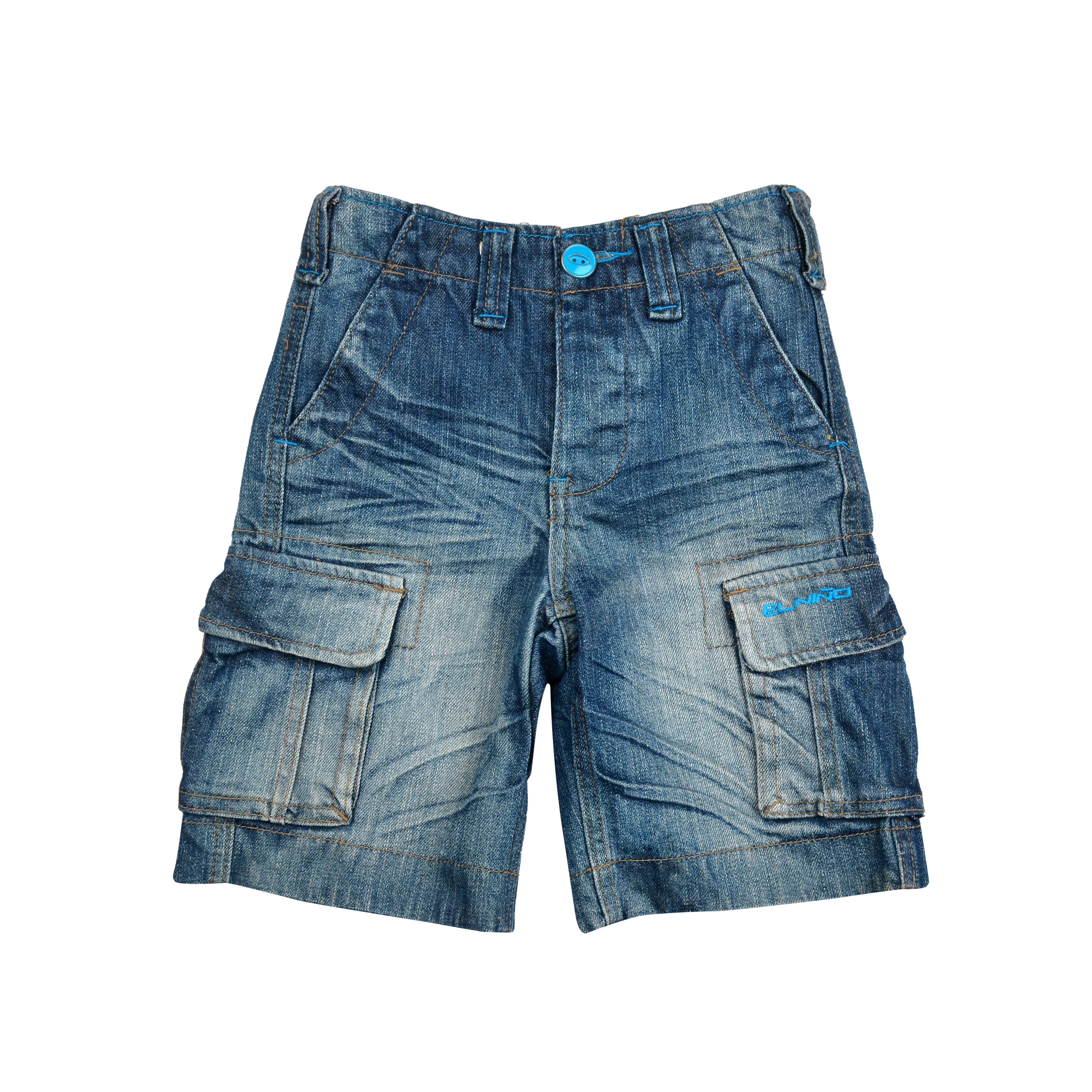 Denim Cargo Short