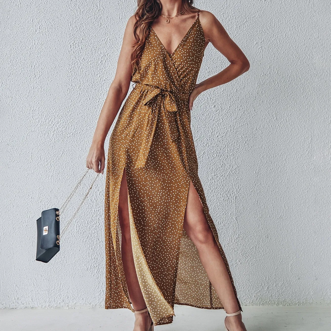 Elvia Bandage Beach Sundress