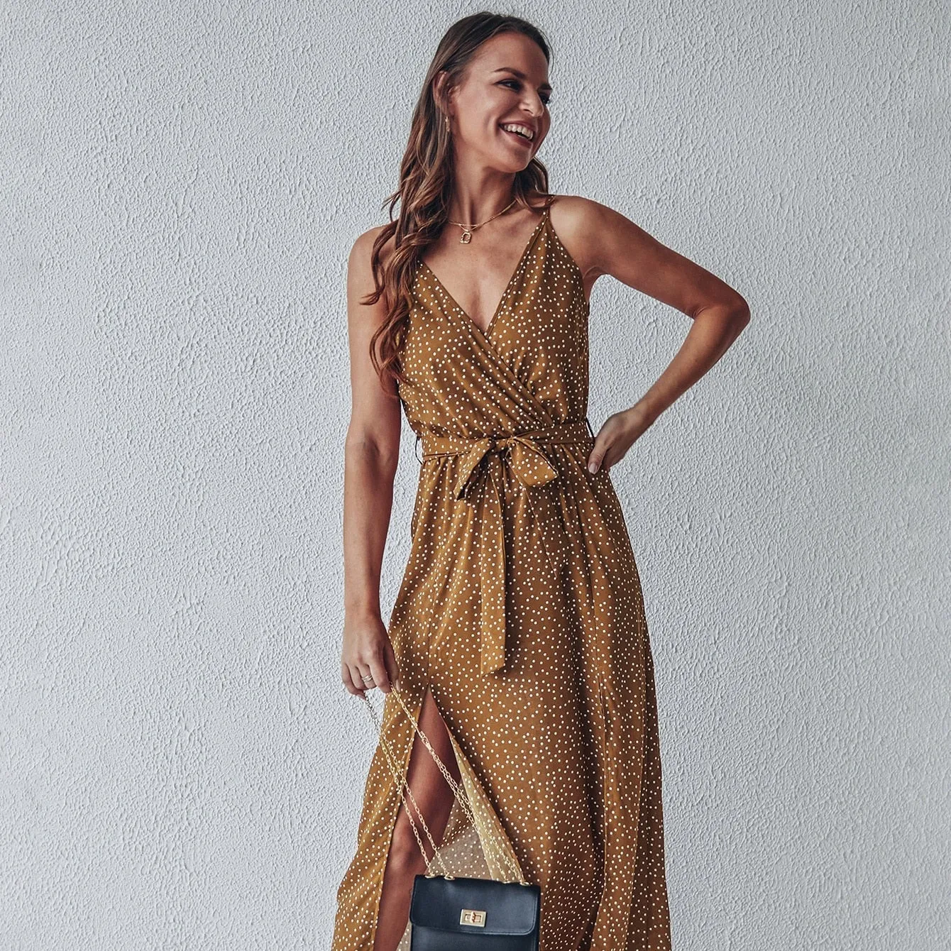 Elvia Bandage Beach Sundress