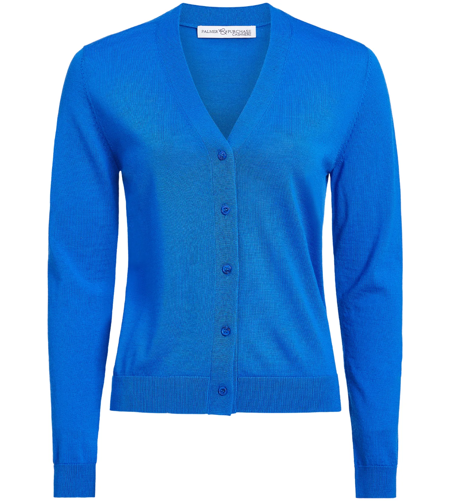 Eve Merino Cardigan- Cobalt Blue