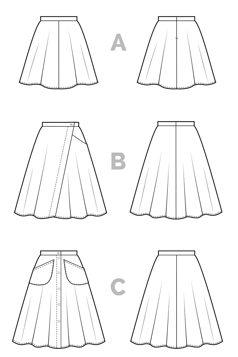 Fiore Skirt Pattern