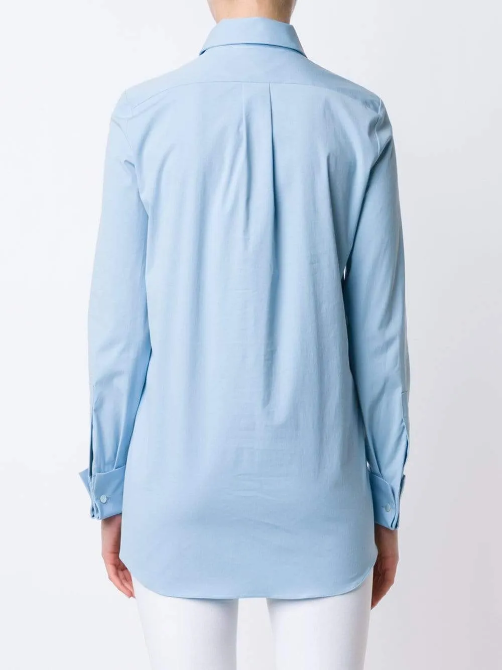 French Cuff Tunic Blouse