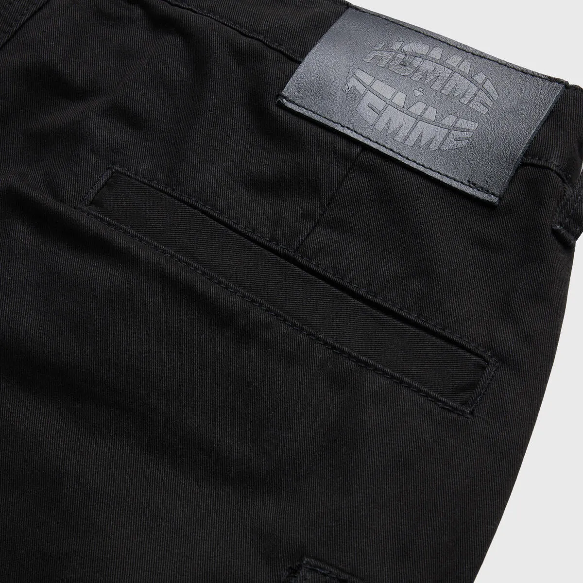 Homme   Femme "Bourne" Cargo Pants - Black
