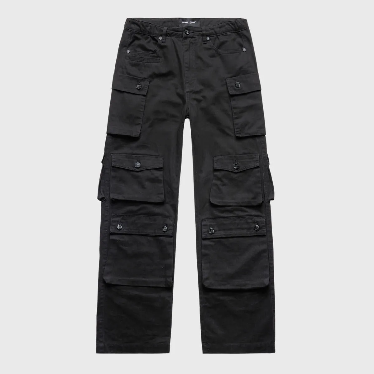 Homme   Femme "Bourne" Cargo Pants - Black