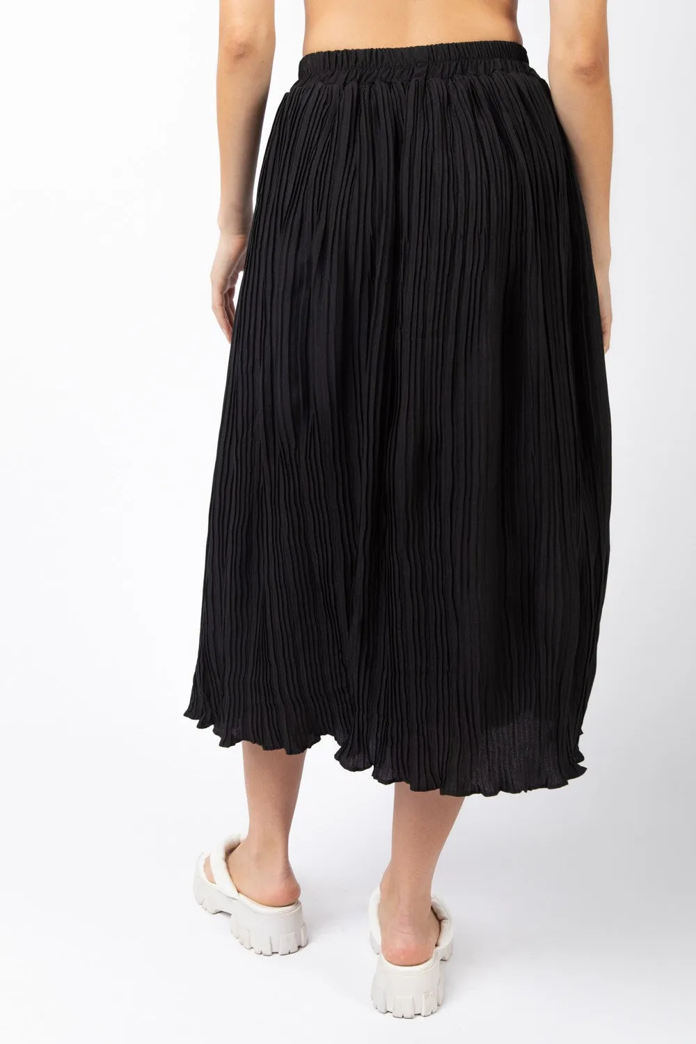 Kai pleated skirt