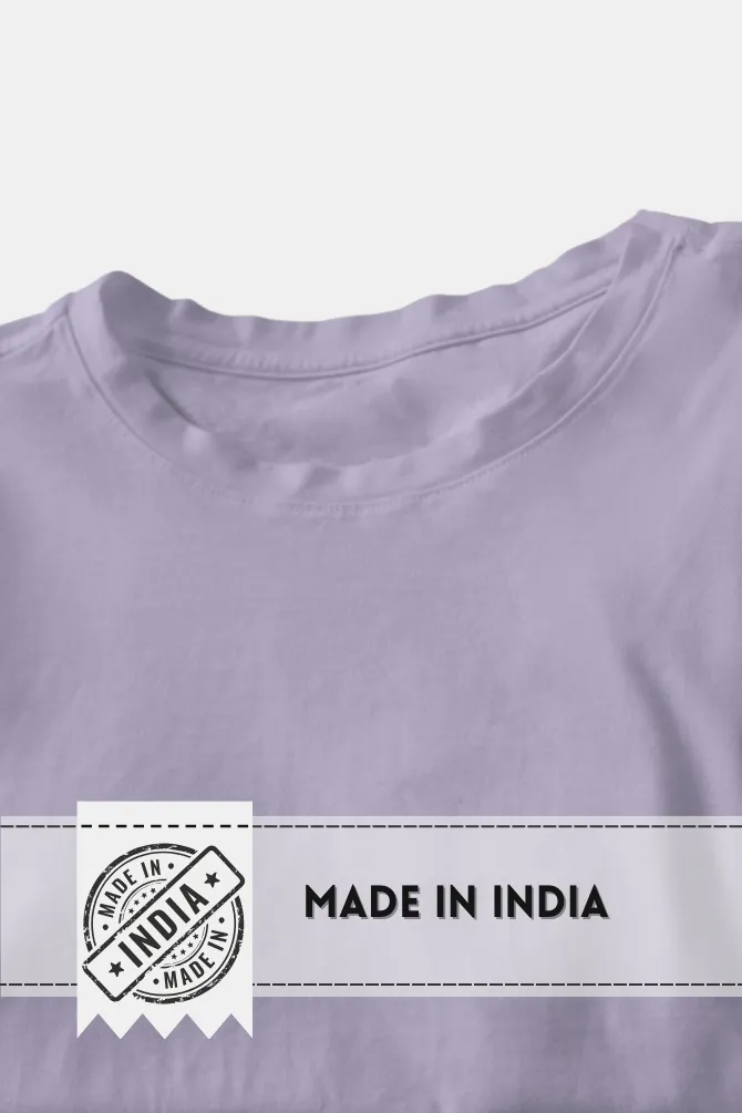 Lavender Lightweight Oversized T-shirt for women