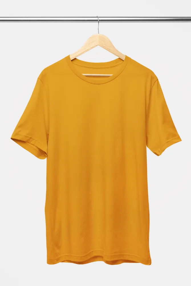 Mustard Yellow Oversized T-shirt for women