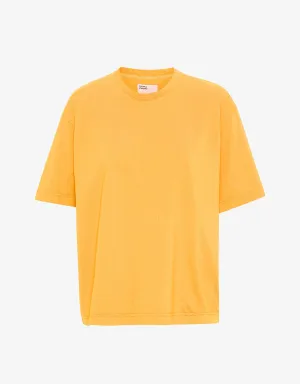 Oversized Organic T-Shirt - Burned Yellow