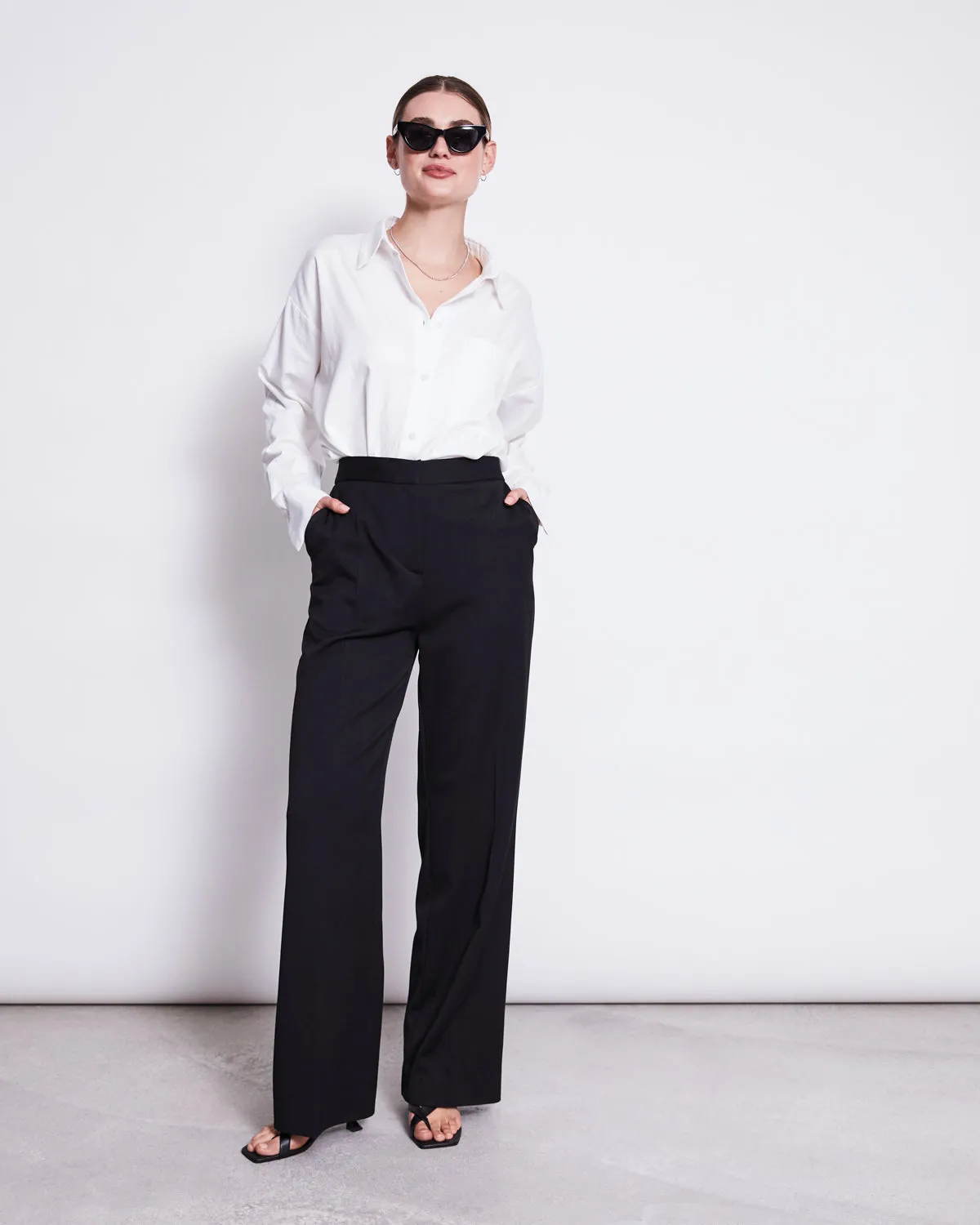 OVERSIZED SHIRT MAMRO WHITE