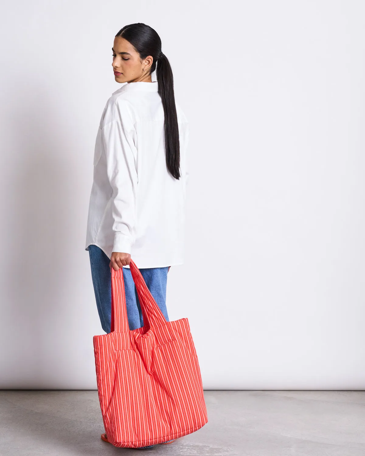 OVERSIZED SHIRT MAMRO WHITE