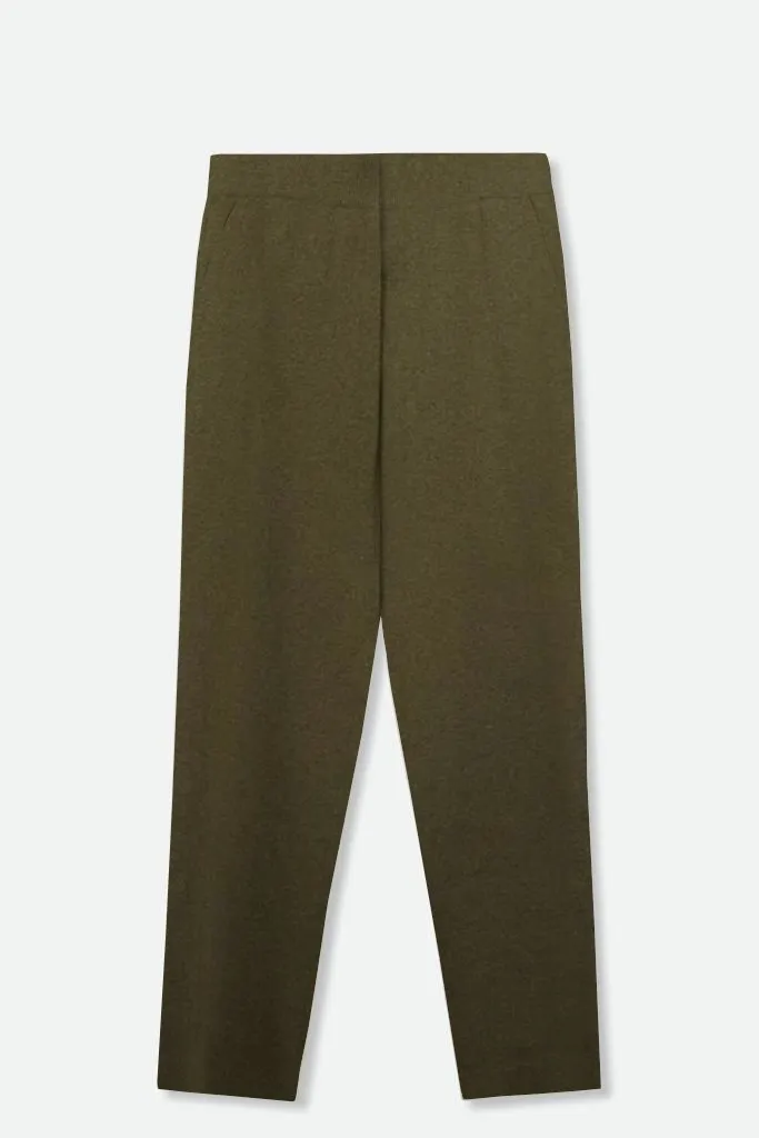 PAIGE PANT IN DOUBLE KNIT HEATHERED PIMA COTTON LIMITED EDITION COLORS