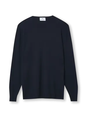 Roundneck pullover | navy