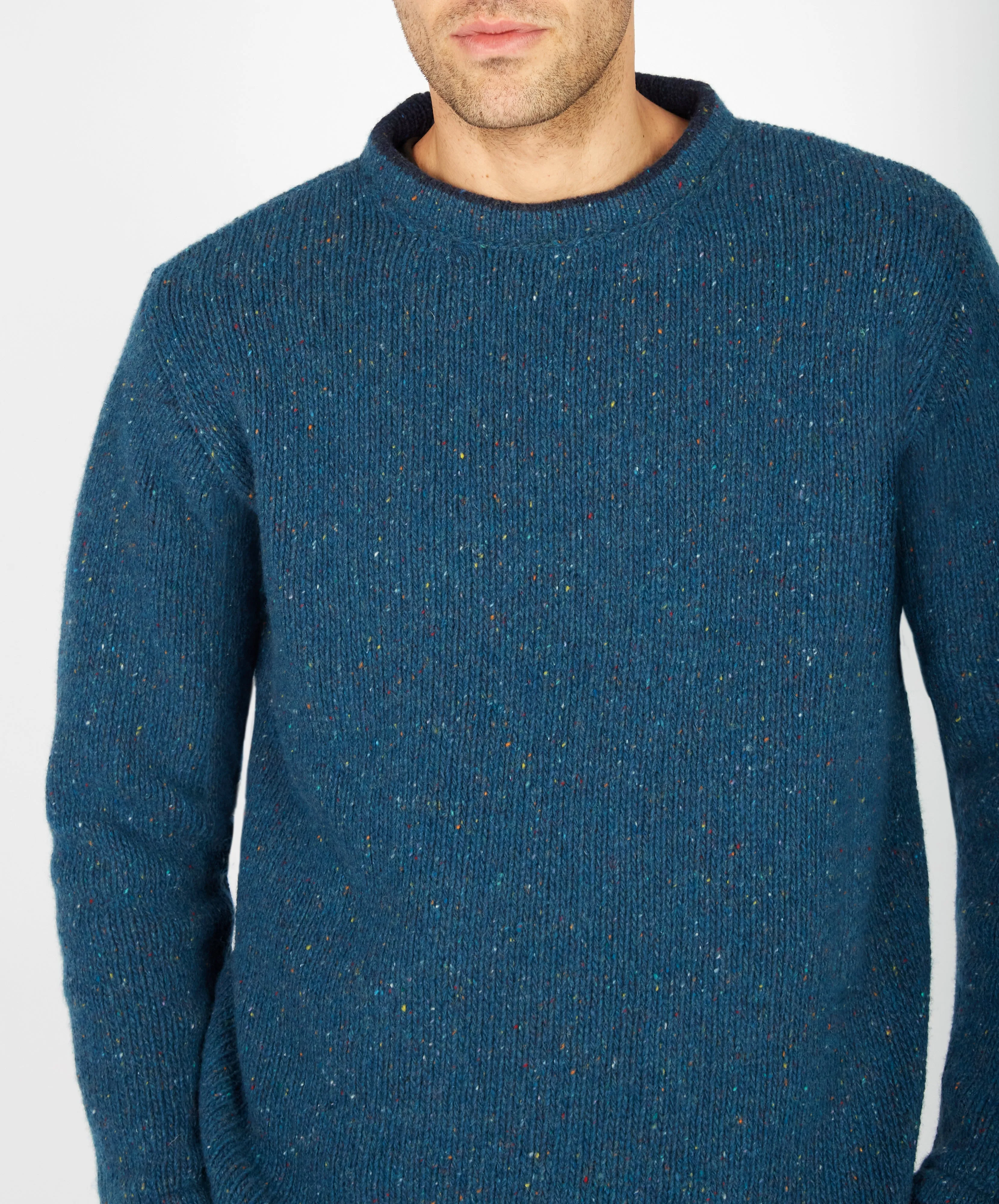 Roundstone Sweater Ink Marl