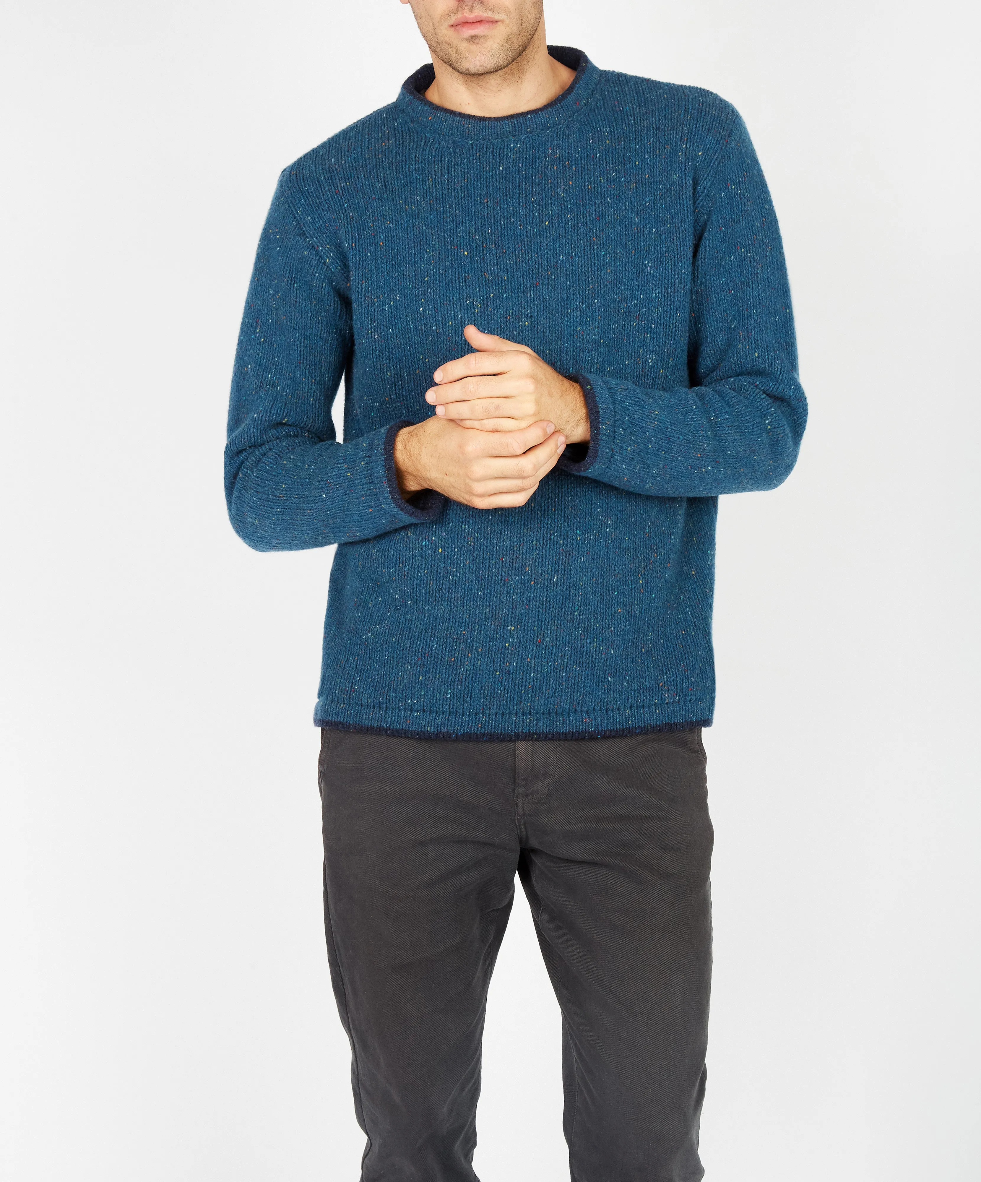 Roundstone Sweater Ink Marl