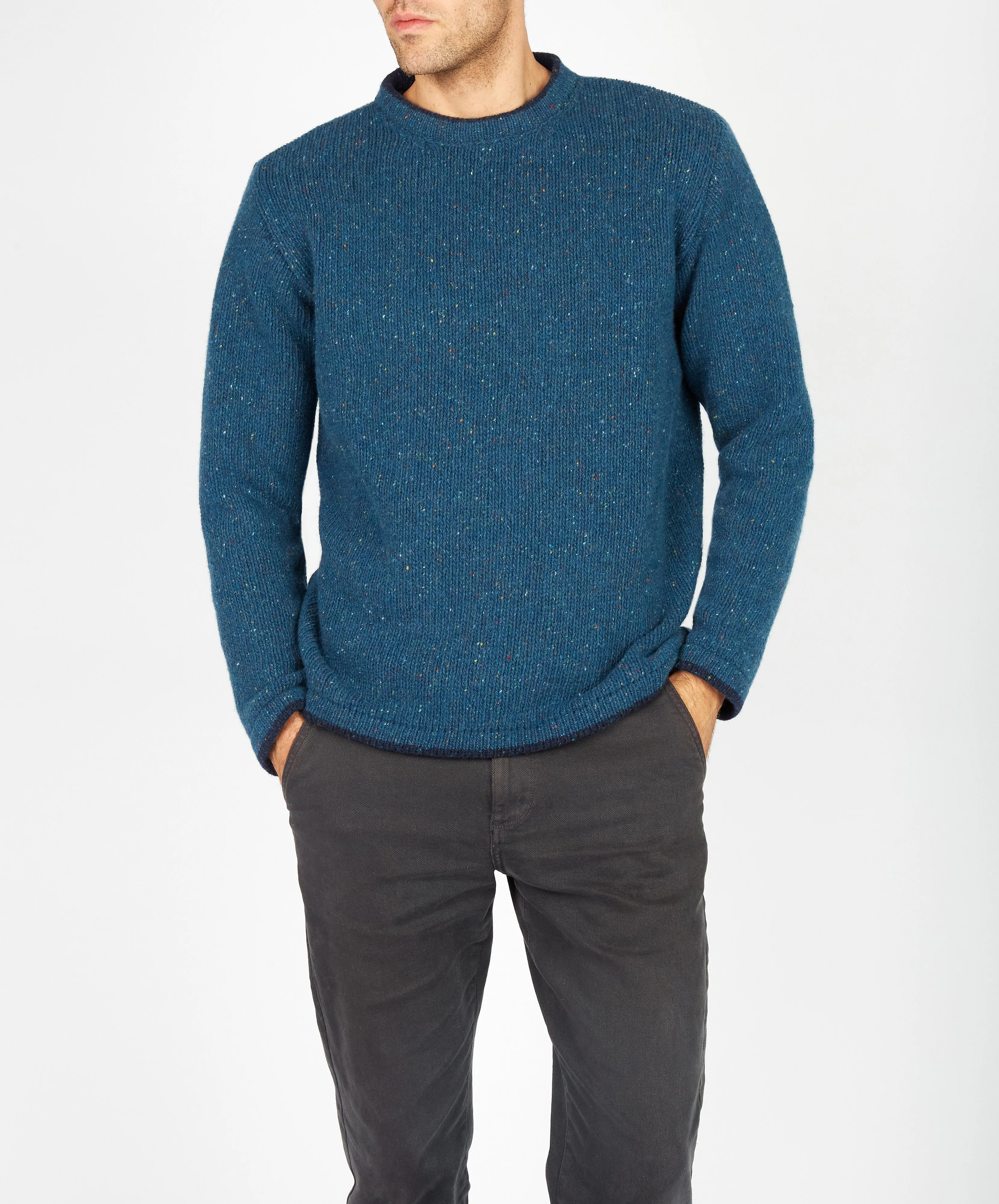 Roundstone Sweater Ink Marl