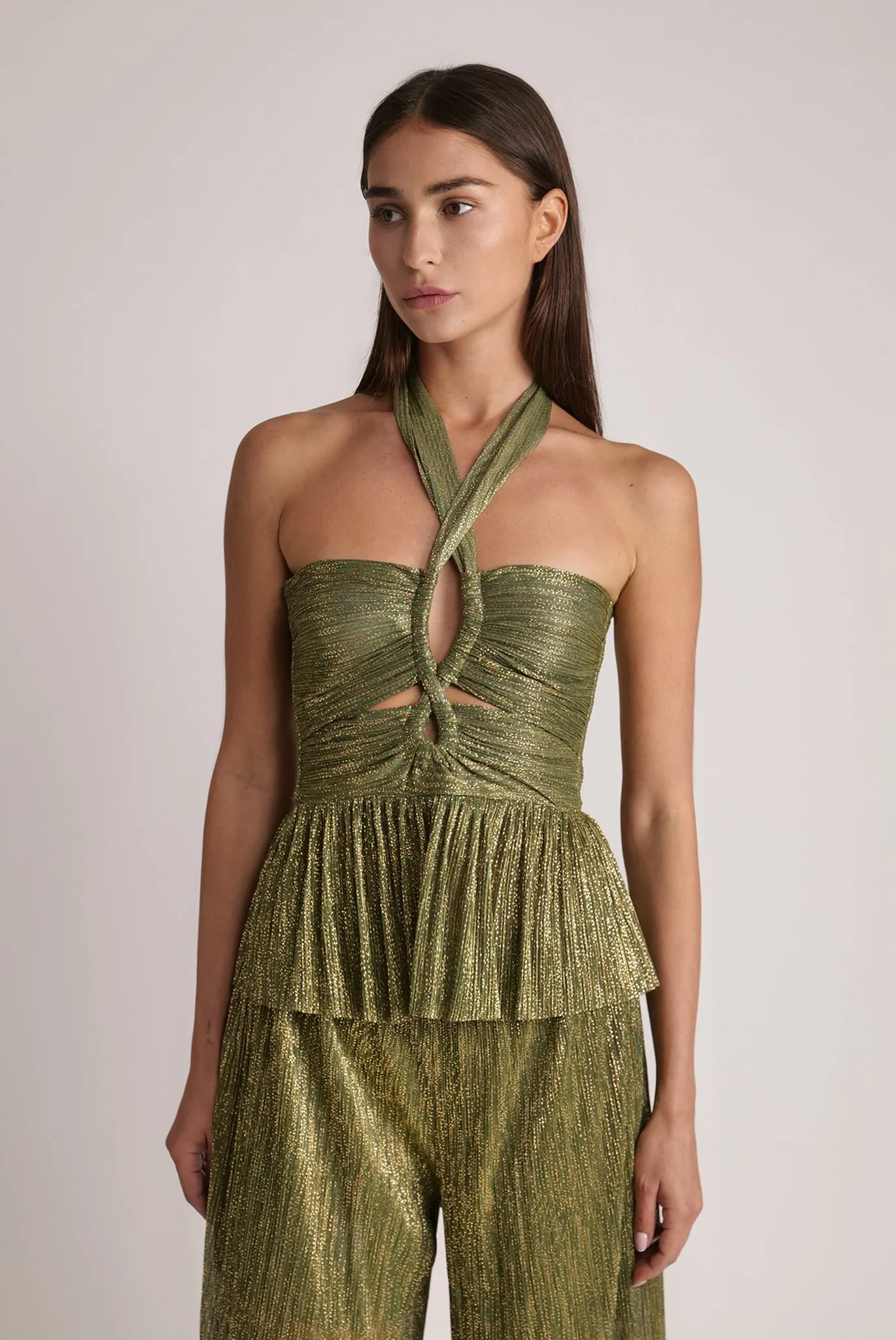 SABINA MUSAYEV Akira Top - Moss Green
