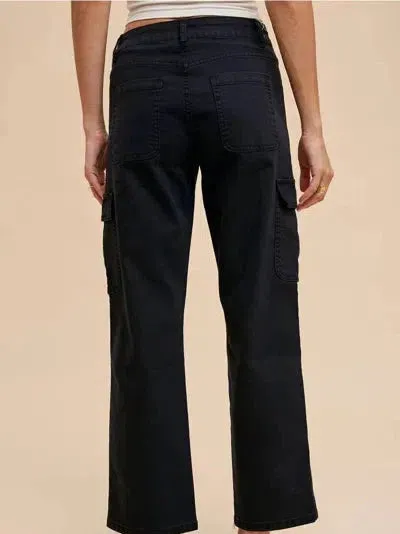 So Much Room for Activities Stretch Denim Cargo Pants