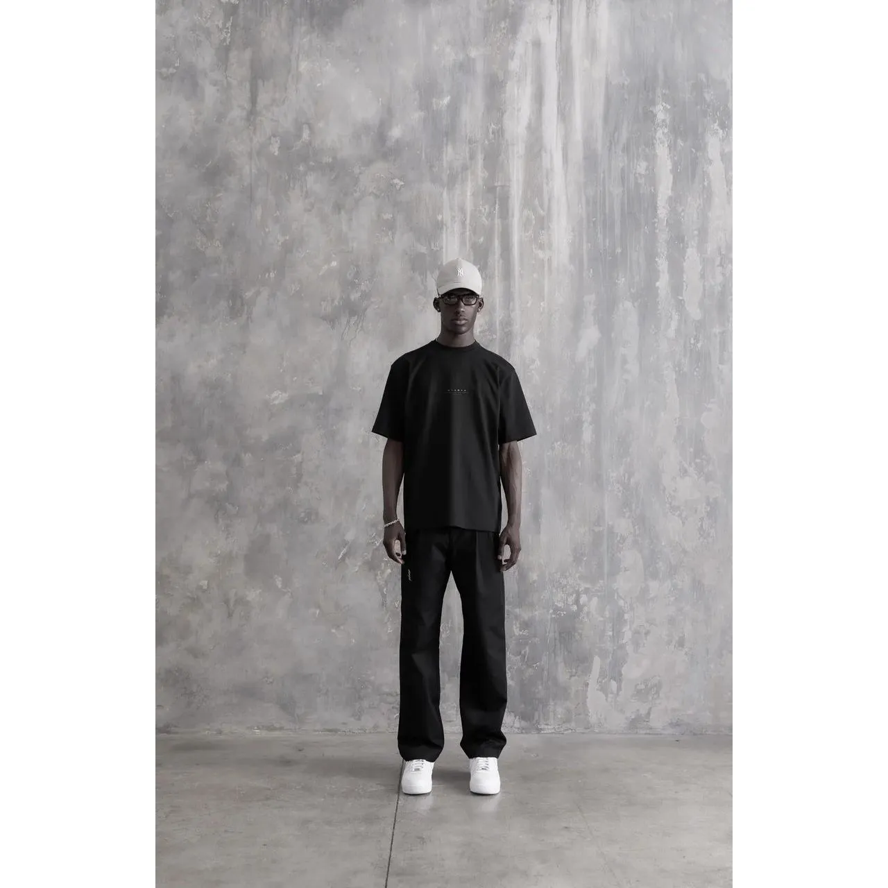 Stampd Strike Stack Logo Relaxed Tee Black