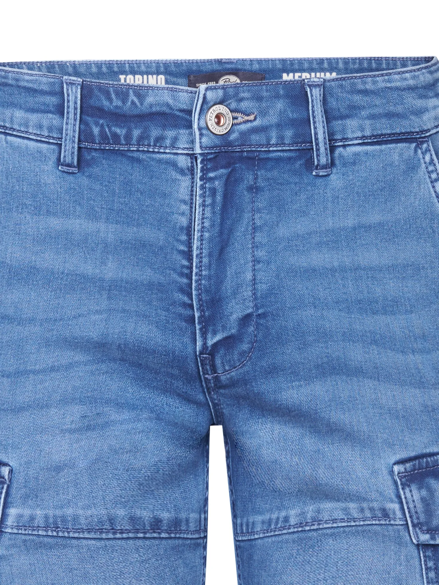 Torino Cargo Shorts Denim Zephyr