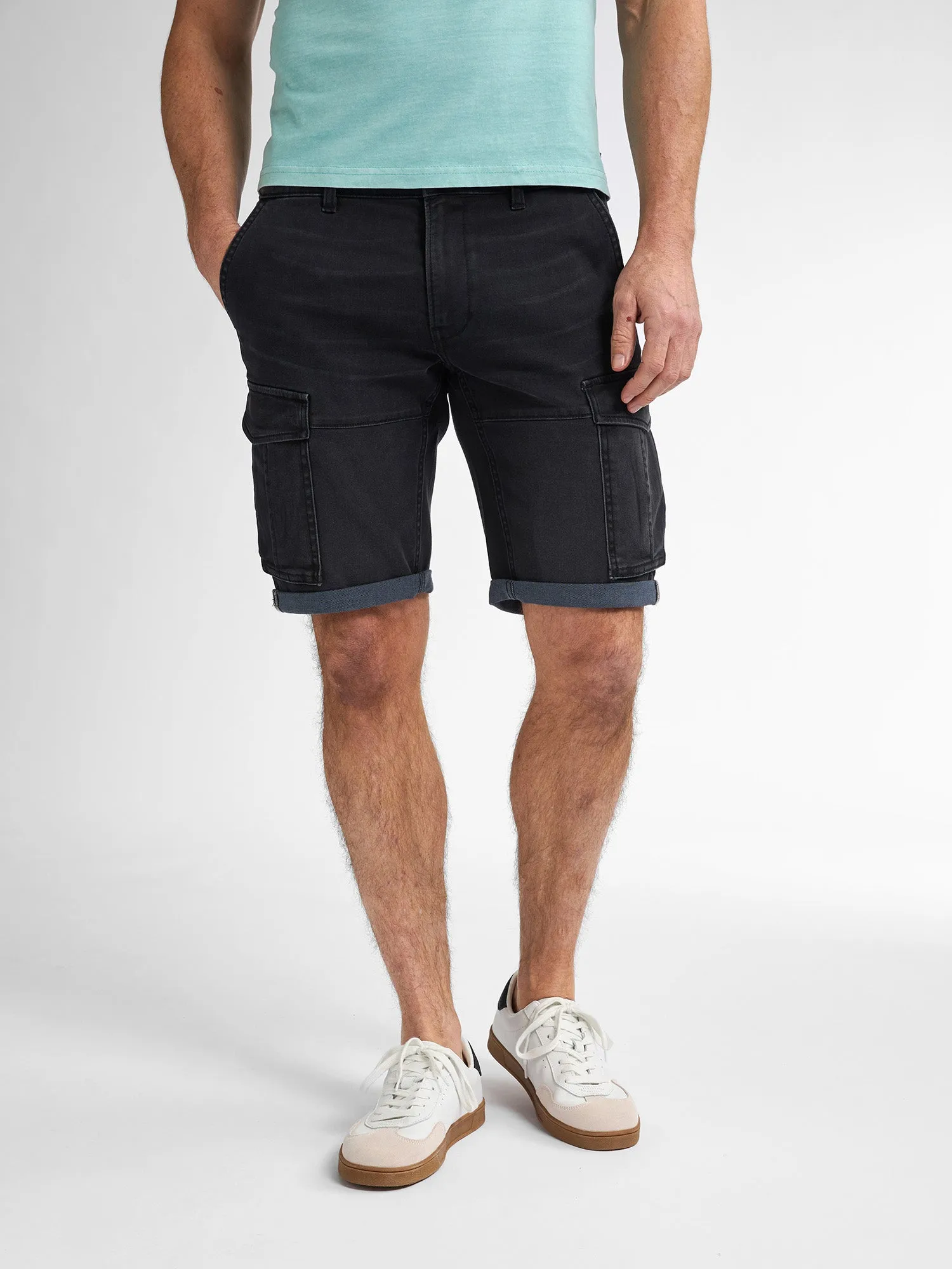 Torino Cargo Shorts Denim Zephyr