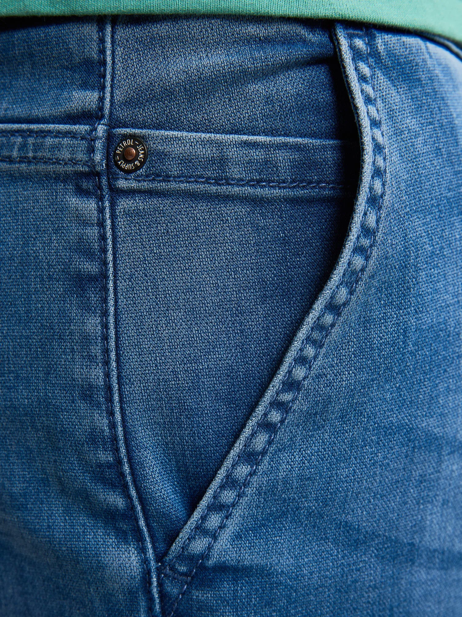 Torino Cargo Shorts Denim Zephyr