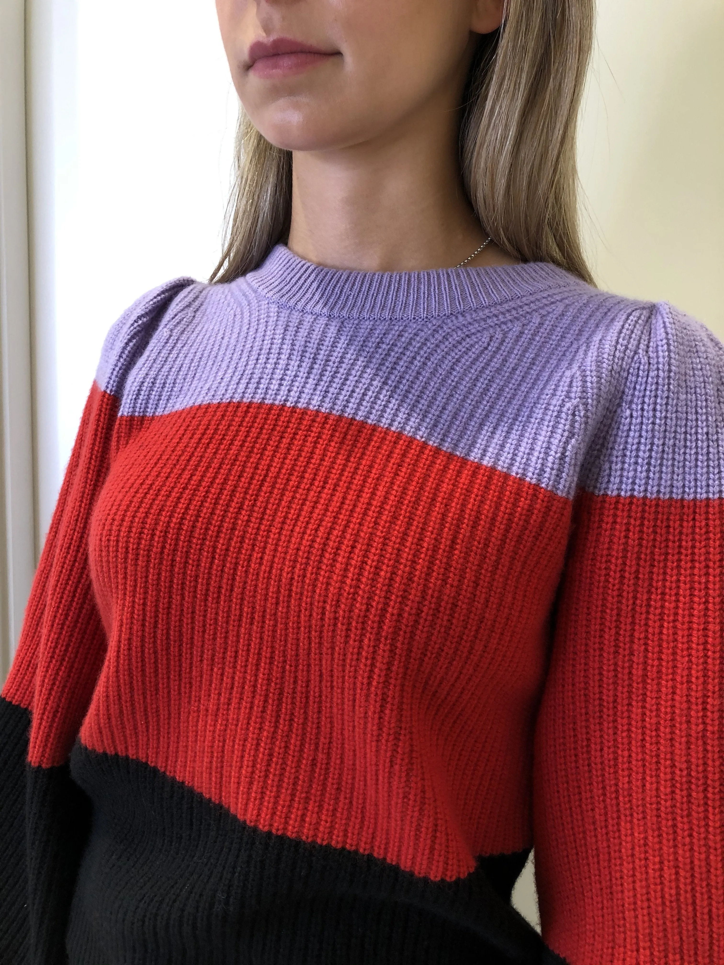 Tri-Tone Sammy Knit