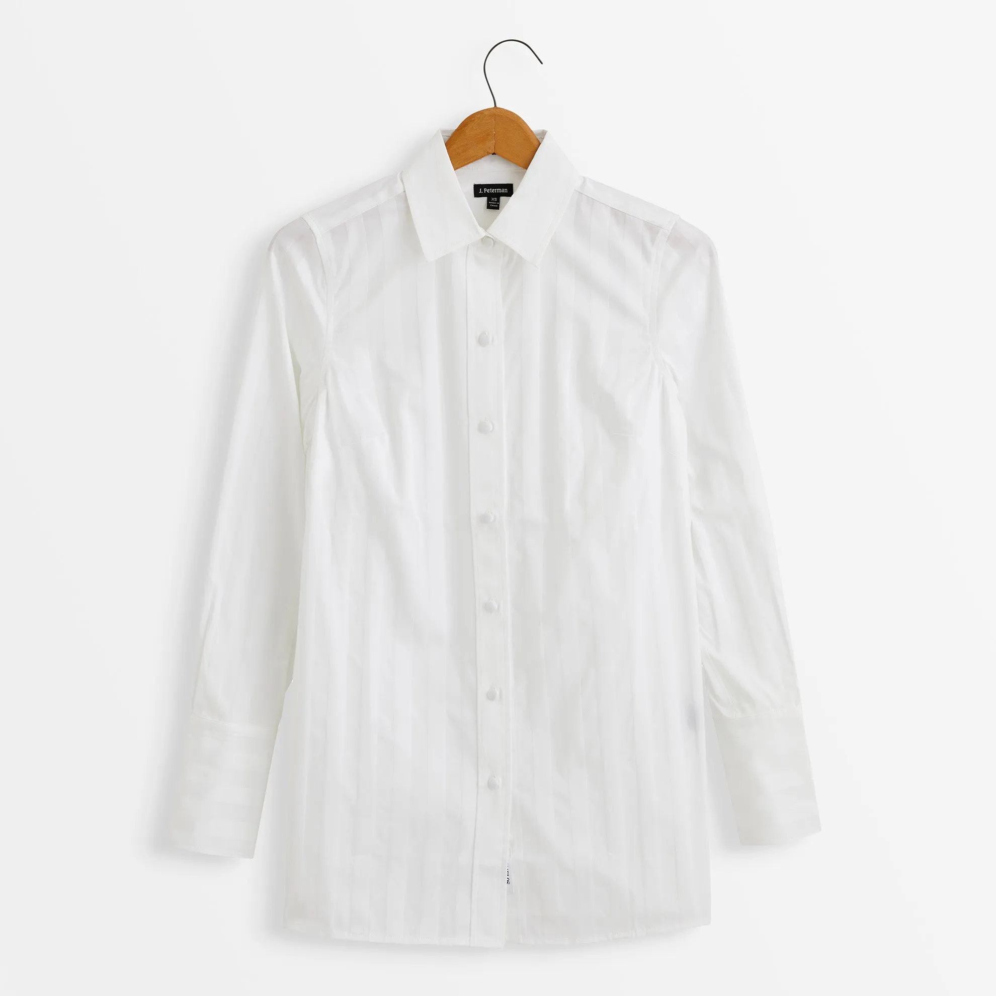 Tunic-Fit Poplin Blouse