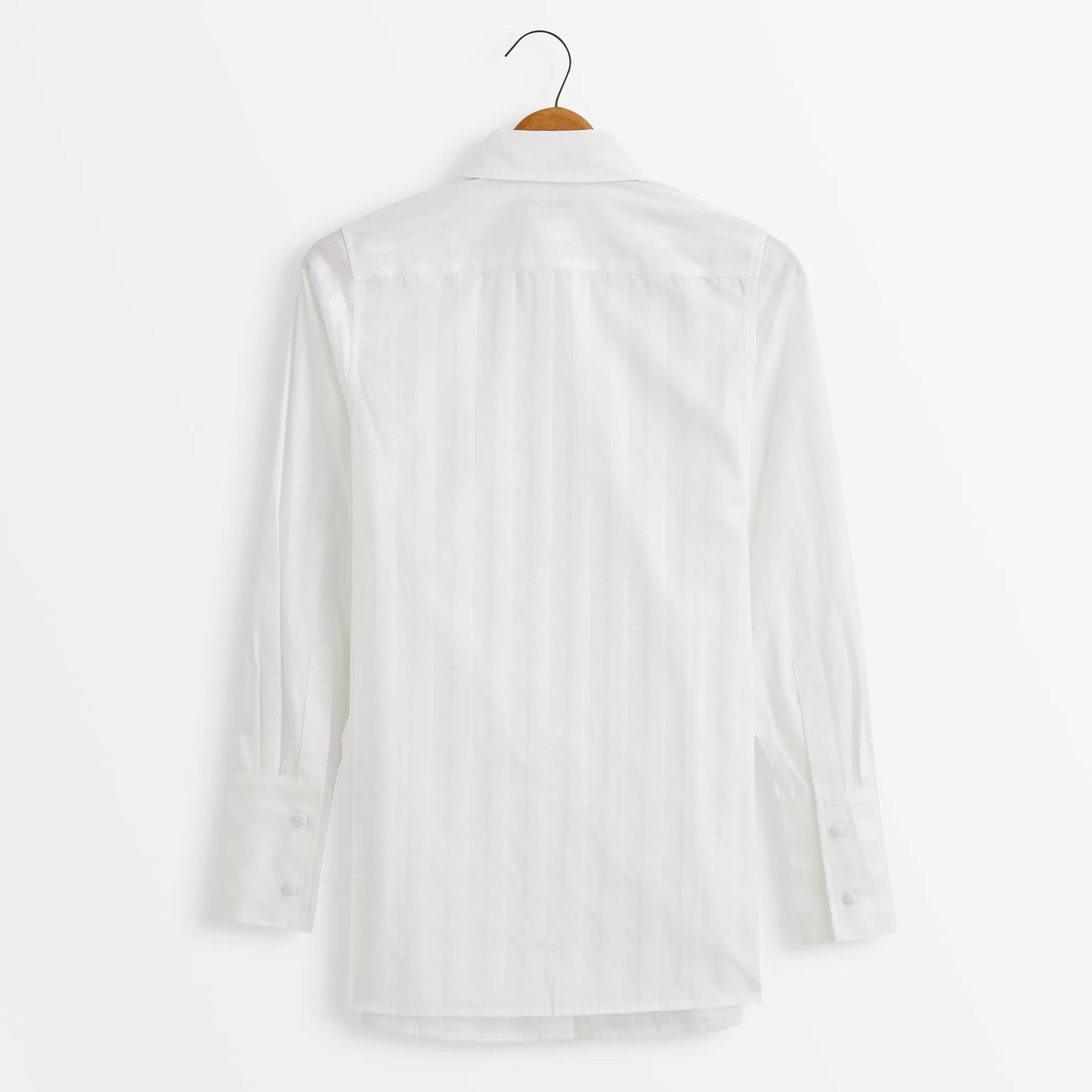 Tunic-Fit Poplin Blouse