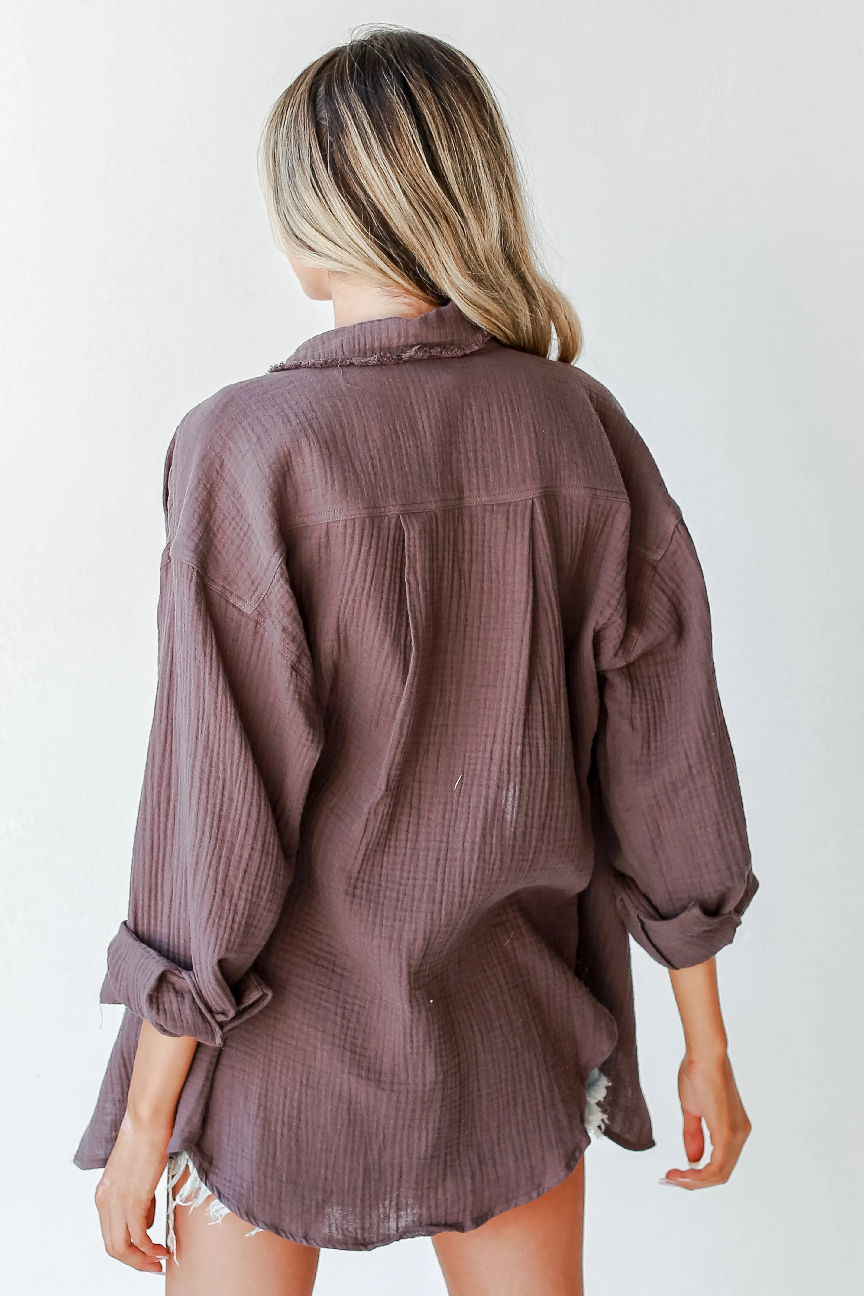 Upgrade To Chic Linen Blouse