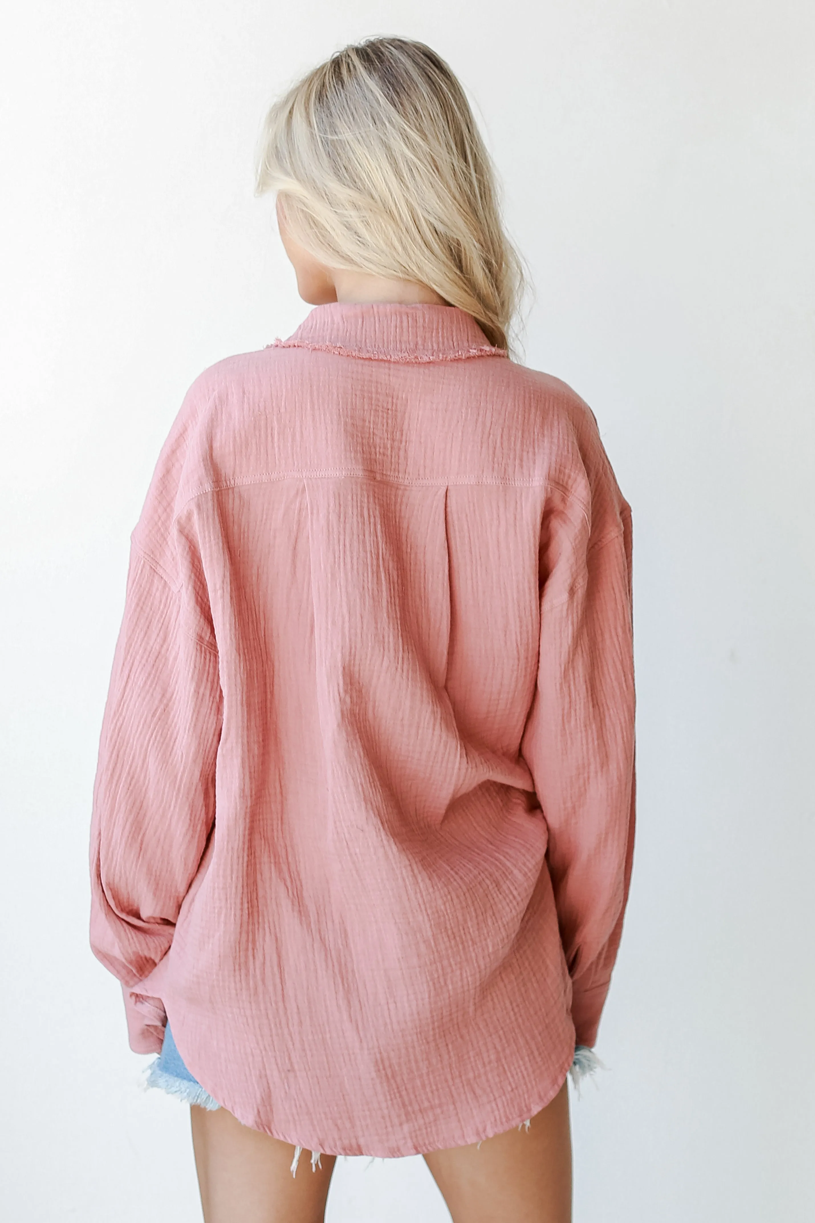 Upgrade To Chic Linen Blouse