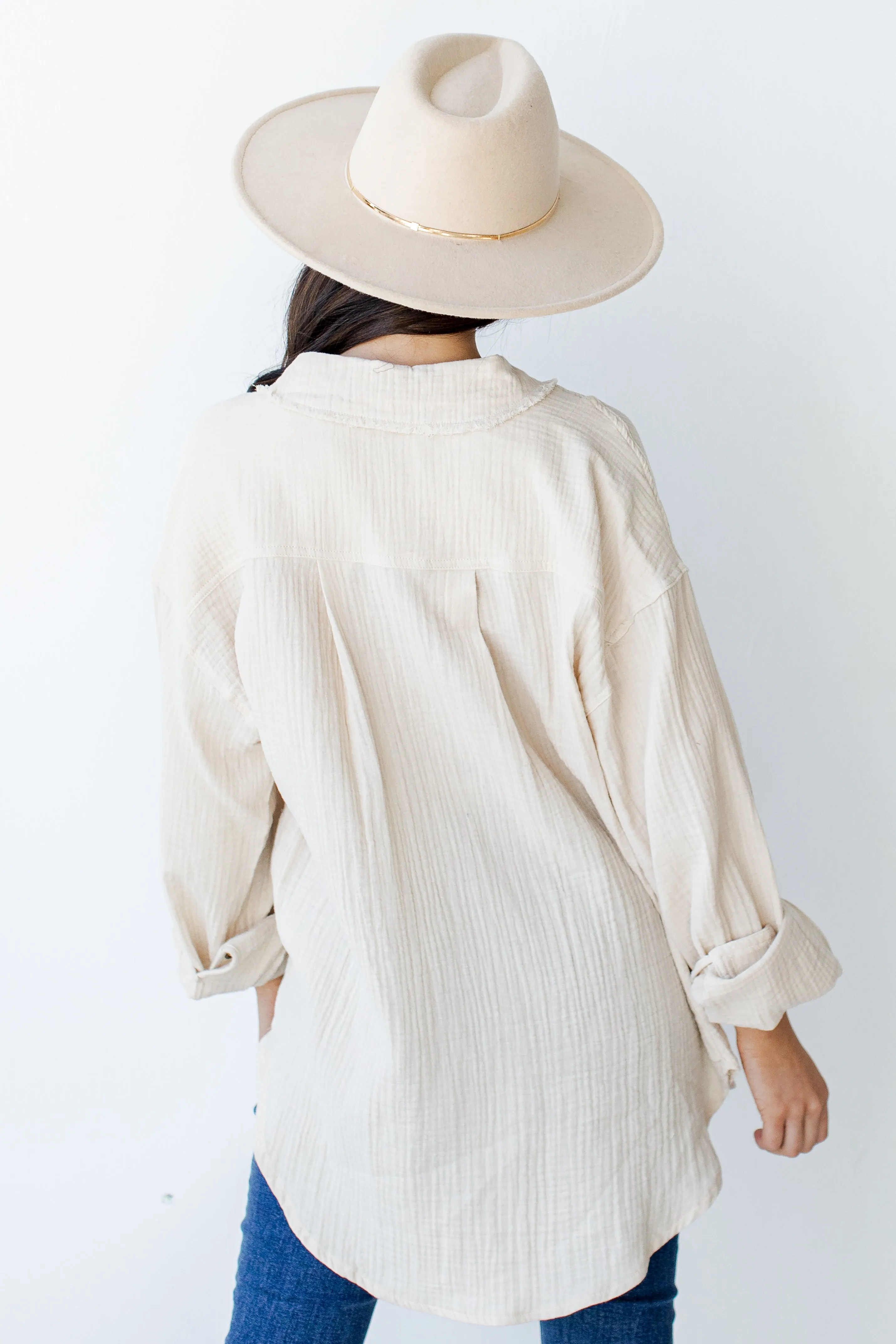 Upgrade To Chic Linen Blouse